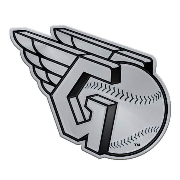 FANMATS Cleveland Guardians Molded Chrome Plastic Emblem