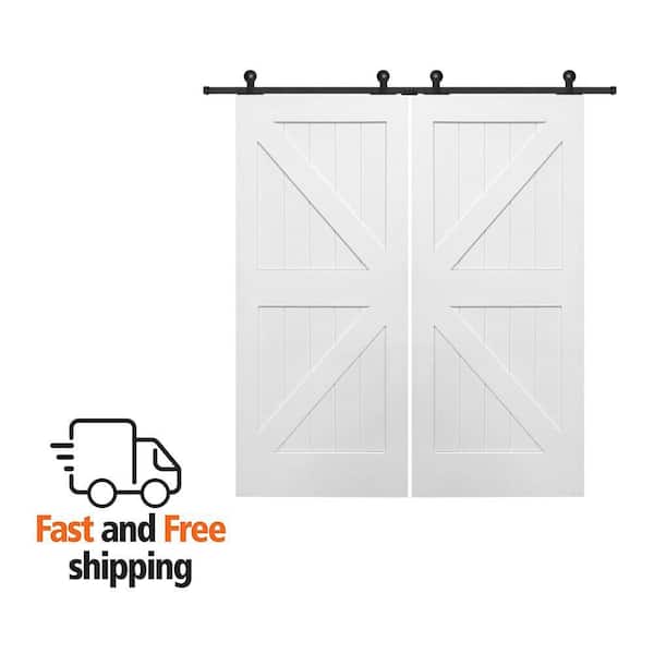 MMI DOOR 60 in. x 80 in. Primed Composite Assembly Required