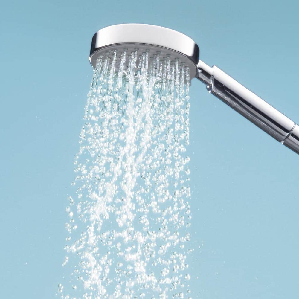 Chrome 4-inch Multi-Function Handheld Shower Head