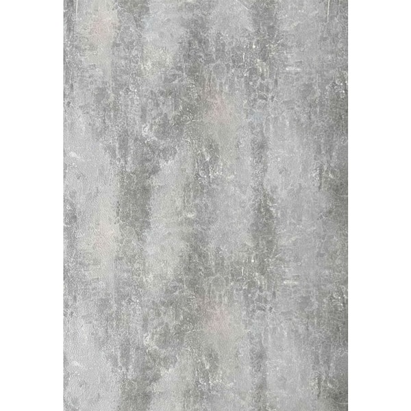 Falkirk Irvine II, 1/8 in. x 2 ft. x 4 ft. Gray Matte SPC Decorative Wall Paneling, Faux Stone, 4-Pack