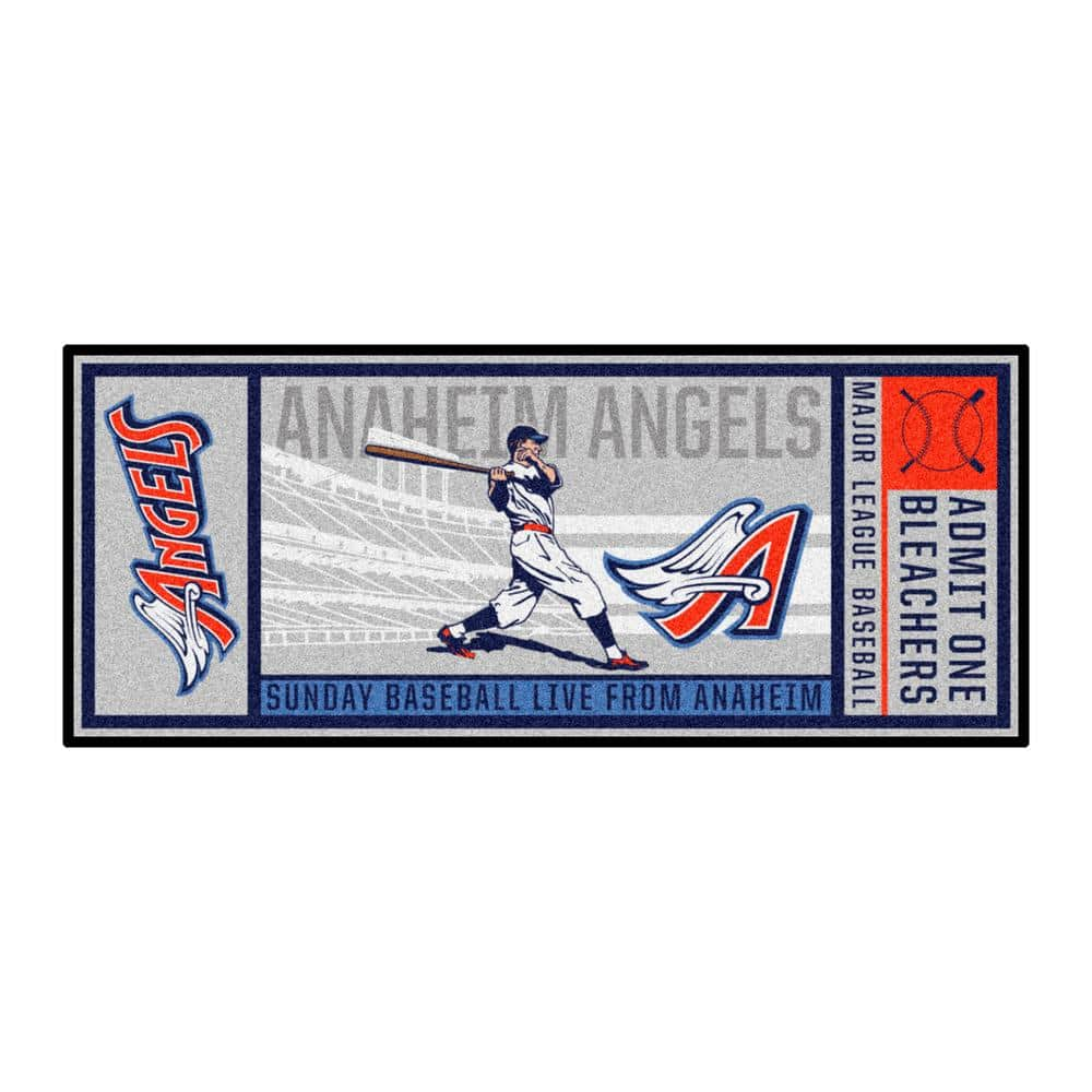 Fanmats Anaheim Angels Starter Mat - Retro Collection