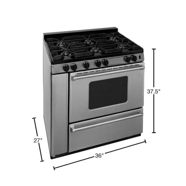 https://images.thdstatic.com/productImages/b1fbfdf2-b2f8-48fc-908e-37fc70a1fd5f/svn/stainless-steel-premier-single-oven-gas-ranges-p36s3182ps-40_600.jpg