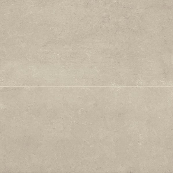 Bedrosians Thaddeus 24 in. x 48 in. Matte Almond Porcelain Tile (15.5 sq. ft./Case)