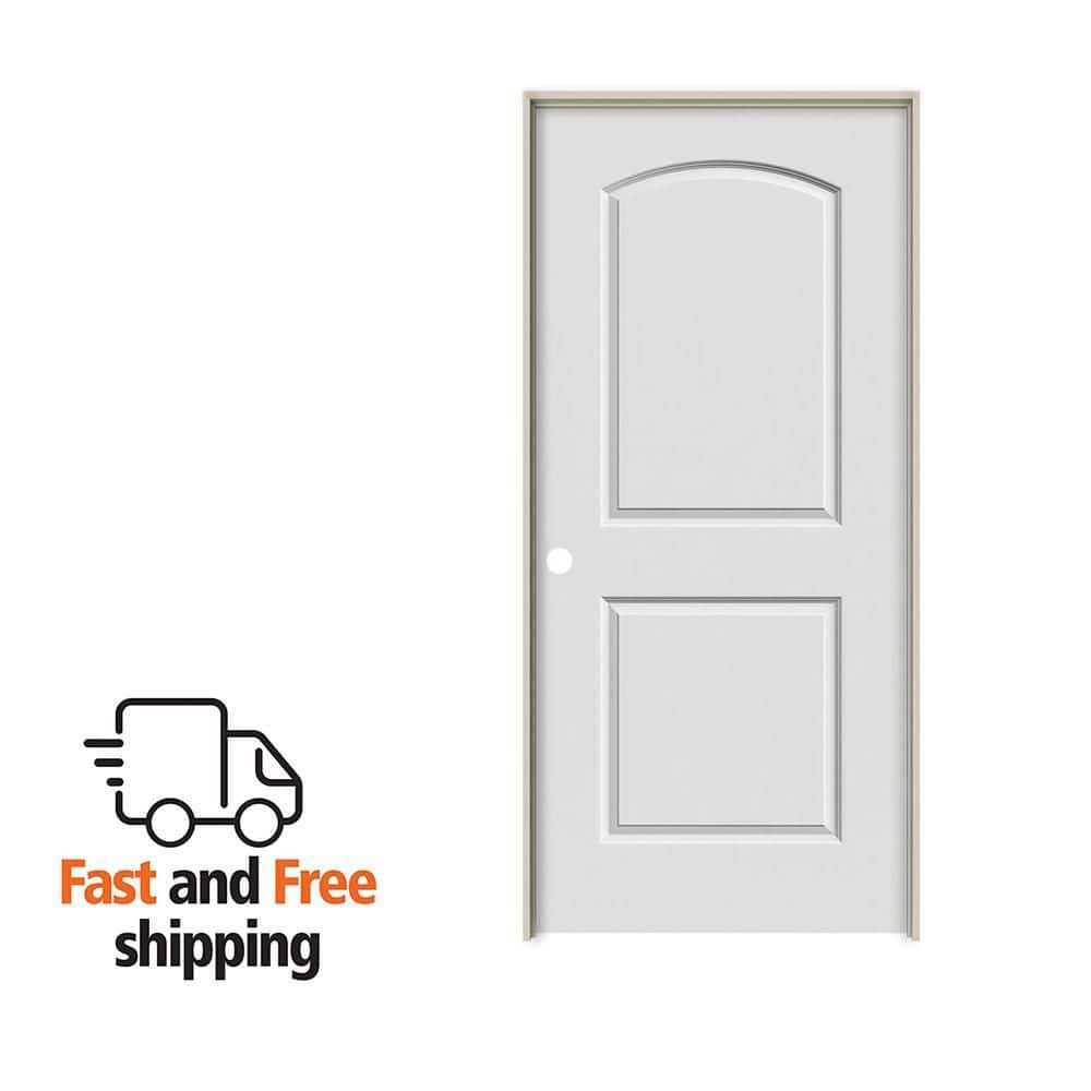 MMI DOOR 30 in. x 80 in. Smooth Caiman Right-Hand Solid Core