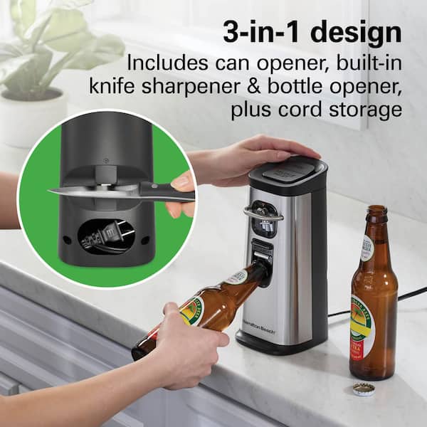さくらんぼんぼんページ:ウィッグオーダー【シーザー・a・ツェペリ】 Hamilton Beach Smooth Touch Electric Can Opener with Knife