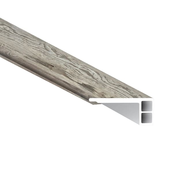 Beaufort Birch 0.75 in. T x 2.75 in. W x 94 in. L Luxury Vinyl Flush Stair Nose Molding