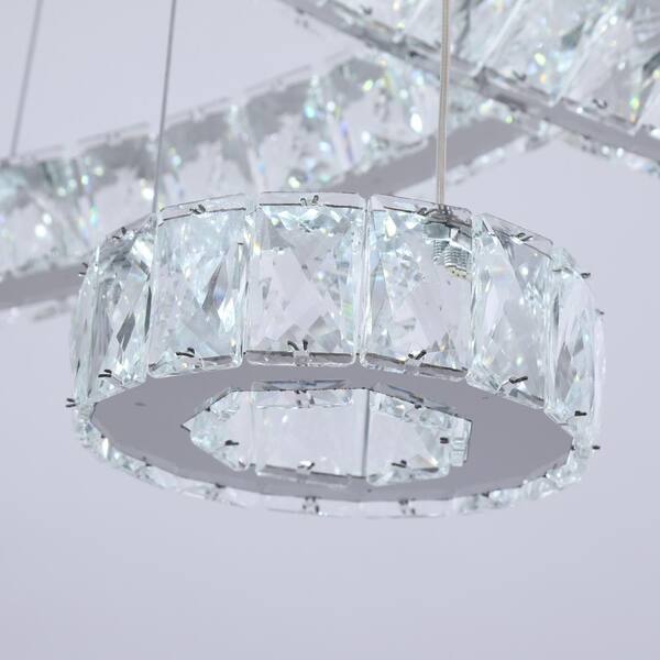 Maxax Jefferson 3 - Light Clear/Chrome Unique Geometric