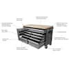 Husky 61 in. W Mobile Workbench Tool Chest - Silver