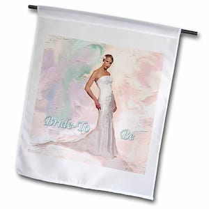 Wedding 1 ft. x 1-1/2 ft. Bride To Be Flag