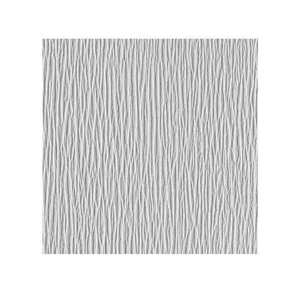 Anaglypta Hurstwood Paintable Textured Vinyl White & Off-White Wallpaper Sample