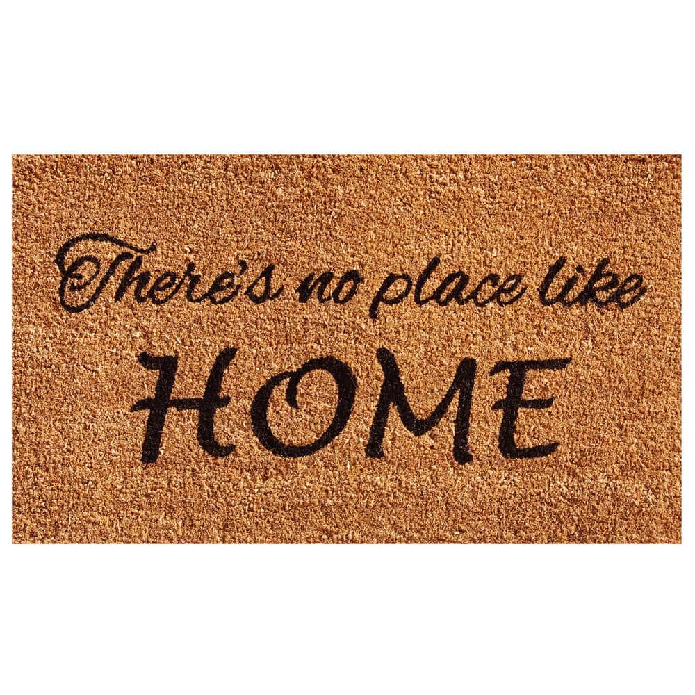 No Place Like Home 24 in. x 36 in. Door Mat