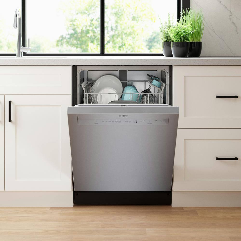 24" Stainless Steel Front Control Built-In Dishwasher