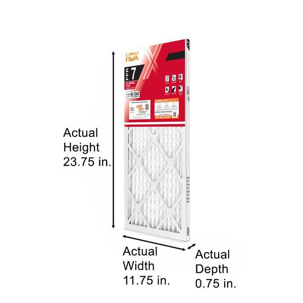 Filterbuy 18x24x1 Air Filter MERV 11 Allergen Defense – 5-Pack, Pleated HVAC Furnace AC Replacement (Actual Size: 17.38 X 23.38 X 0.75 Inches)