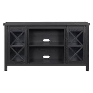 Clementine 58 in. Black Grain TV Stand Fits TV's up to 65 in.