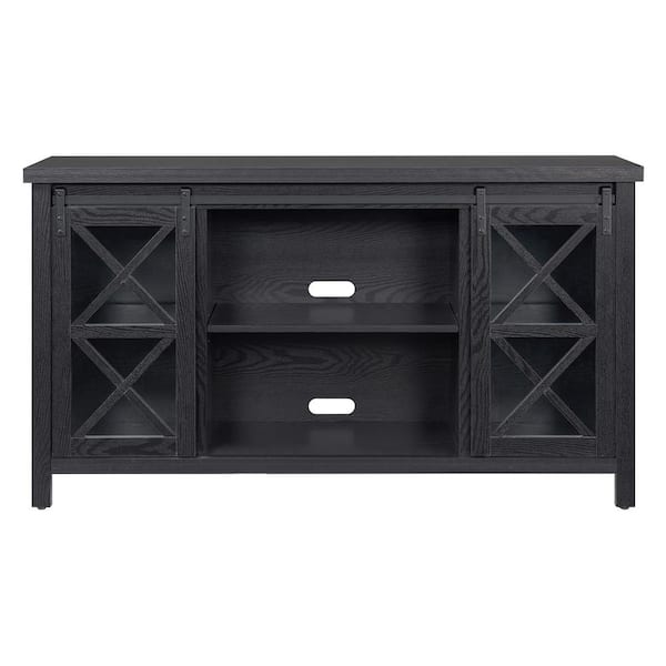 Meyer&Cross Clementine 58 in. Black Grain TV Stand Fits TV's up to 65 in.