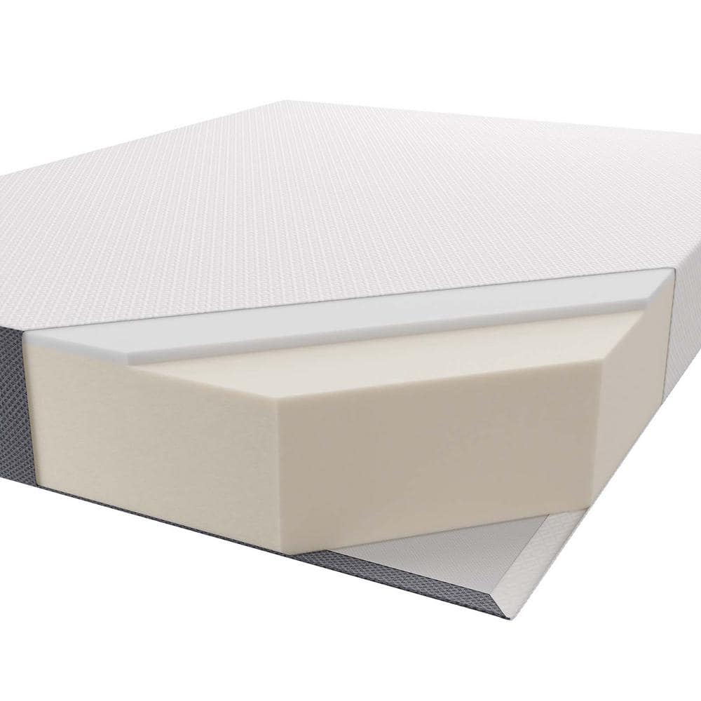 Mila 10" King Memory Foam Mattress with Stretch Knit Cover