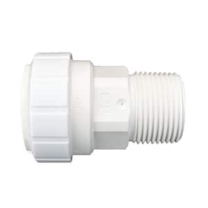 Speed Fit 1 in. Plastic Push-To-Connect Male Connector Fitting (2-Pack)