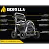 Gorilla 250 ft. Aluminum Heavy-Duty Hose Reel Cart