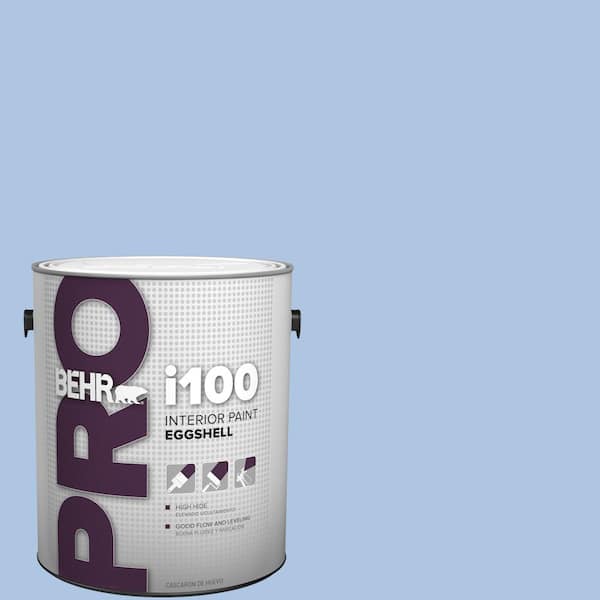 BEHR PRO 1 gal. #580B-4 Ocean Dream Eggshell Interior Paint