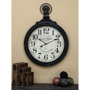 Brown Wood Vintage Wall Clock