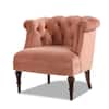 Katherine Orange Tufted Accent Chair