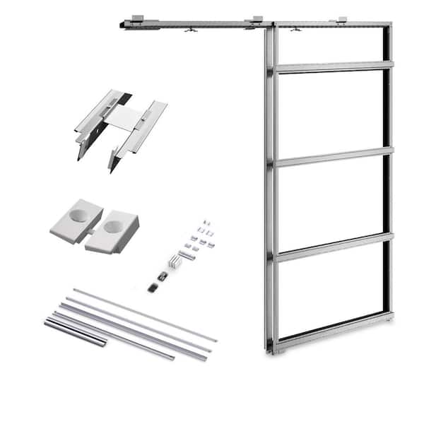 SLIDOR 34 in. x 80 in. Galvanized Steel Pocket Door Frame