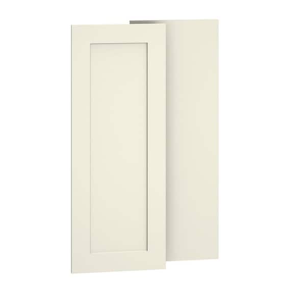 QuickShip Cottage 12-in W x 0.75-in D x 30-in D Wall Decorative End Panel in Starlight