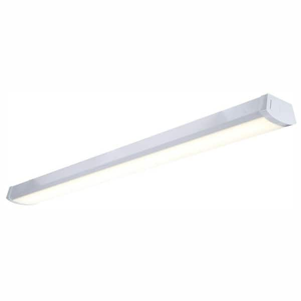 Contractor 4 ft. 40-Watt 2900 Lumens 4000K Integrated White LED Wrap Light Fixture