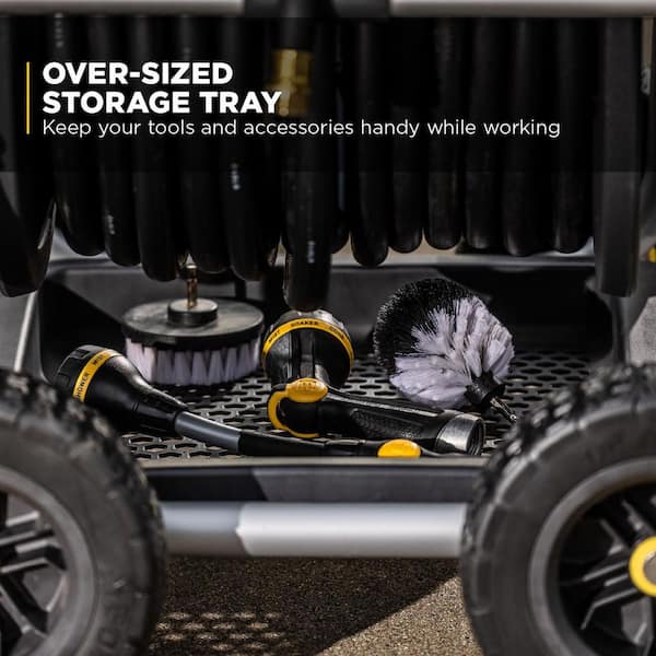 Reviews for Gorilla 250 ft. Aluminum Heavy-Duty Hose Reel Cart