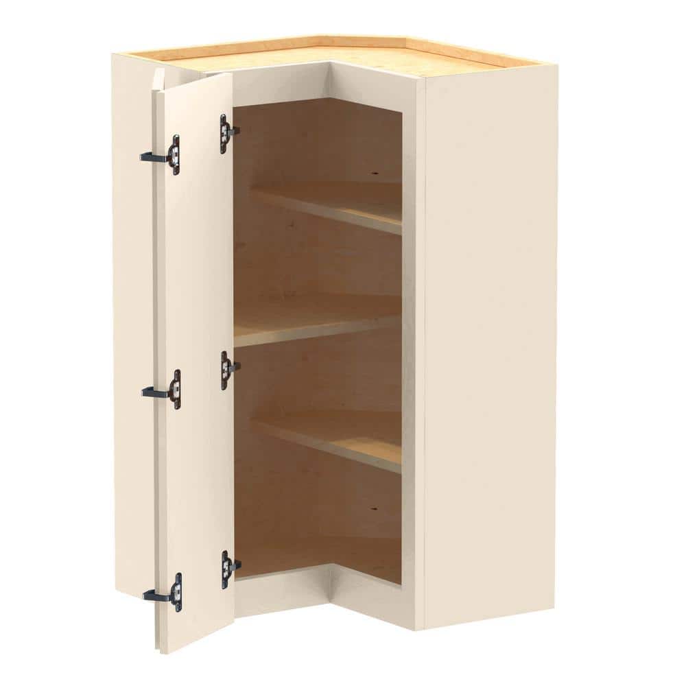 Newport 21 in. W x 12 in. D x 36 in. H Assembled Plywood Corner Wall Kitche