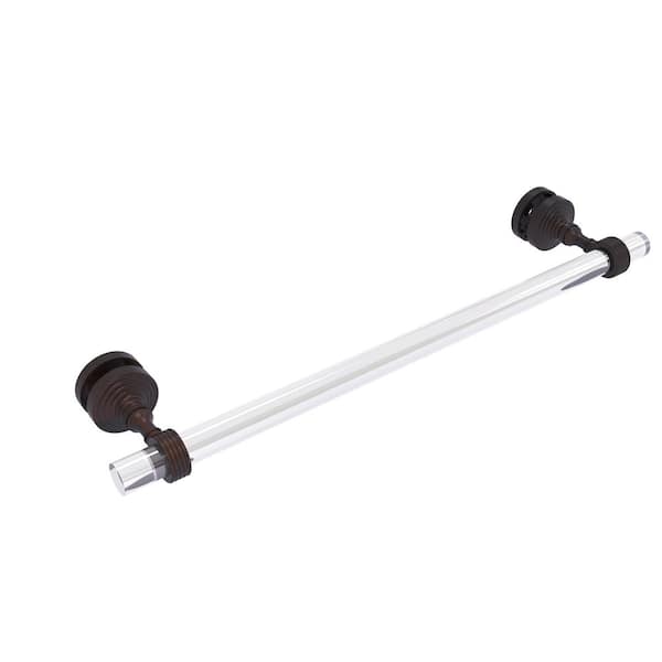 Allied Brass Pacific Grove Collection 18 in. Over-the-door Single Towel Bar in Venetian Bronze