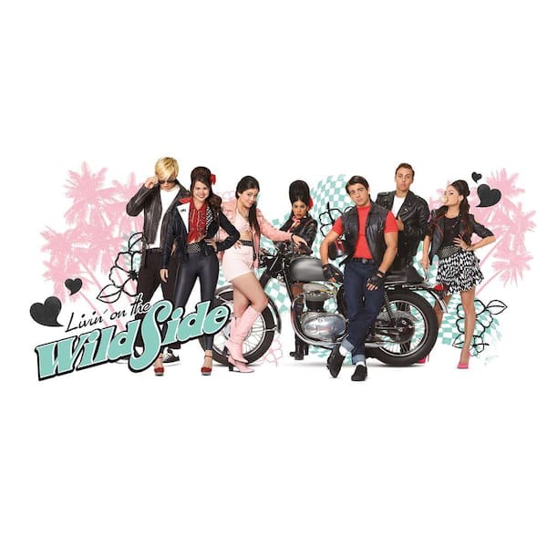 Unbranded 5 in. x 19 in. Teen Beach Movie Livin on the Wild Side Peel and Stick Giant Wall Decals
