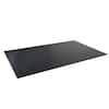 RUBBER KING 3 ft. x 6 ft. x 0.196 in. Black Rubber Fitness Utility Mat (18  sq.ft.) RE59VN3X605010RBI - The Home Depot