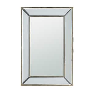 24 in. W x 16.1 in. H Rectangle Wall Mounted Accent Mirror