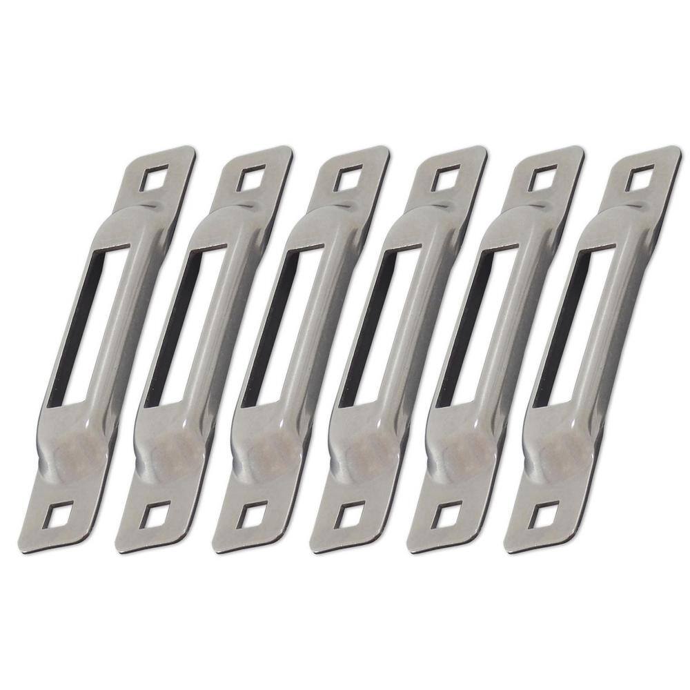 10 Pack Snap Loc Stainless E Track Compact Single Strap Anchor for Dolly System 