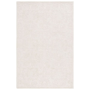 Martha Stewart Ivory 5 ft. x 8 ft. Moroccan High-Low Area Rug
