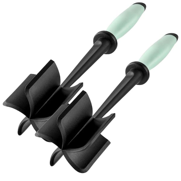 Zulay Kitchen Ground Beef Chopper Tool - Mint (2-Pack)