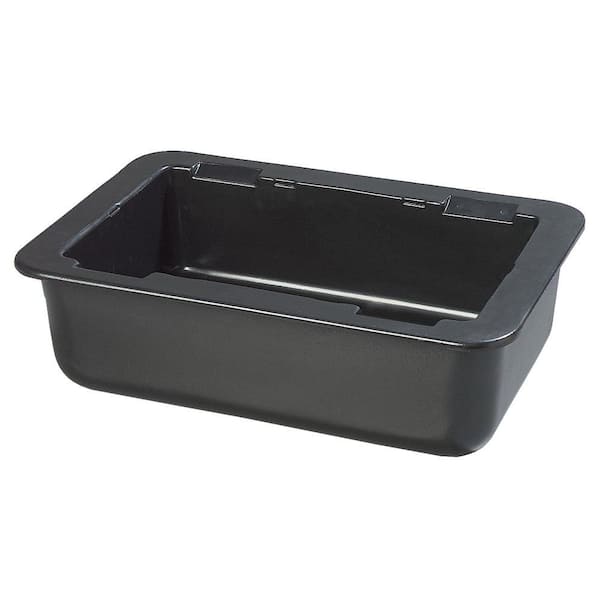 Carlisle 6 in. Deep Full Size Cold Pan in Black