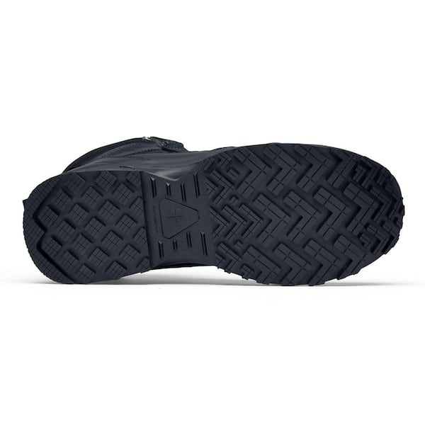 Unisex Defense Water Resistant 6 in. Work Boots - Composite Toe- Black Size 9.5(M)
