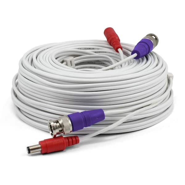Swann Premium Security Extension 100 ft./30 m BNC Cable, Supports Resolutions up to 4K Ultra HD