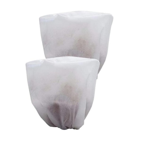 Agfabric Plant Frost Cover Shrub Jacket - 1.5 oz. 15.7 in. H x 15.7 in. W Mini Frost Cover for Freeze Protection, White 2-Piece