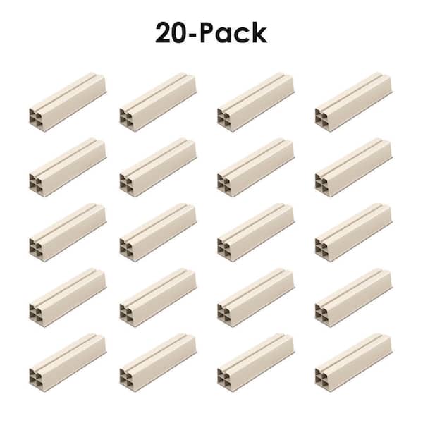 RectorSeal Polymer Risers Plarock 4 in. x 18 in. L, 397 lb. (20