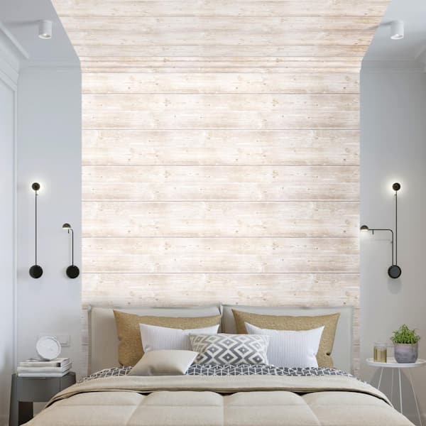 16 in. x 24 in. So Poplar Vinyl Wallpaper Panels (8-Pack) Covers 21.33 Sq.ft. /Package
