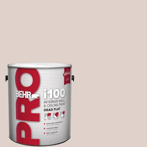 1 gal. #N150-1 Mocha Ice Dead Flat Interior Paint