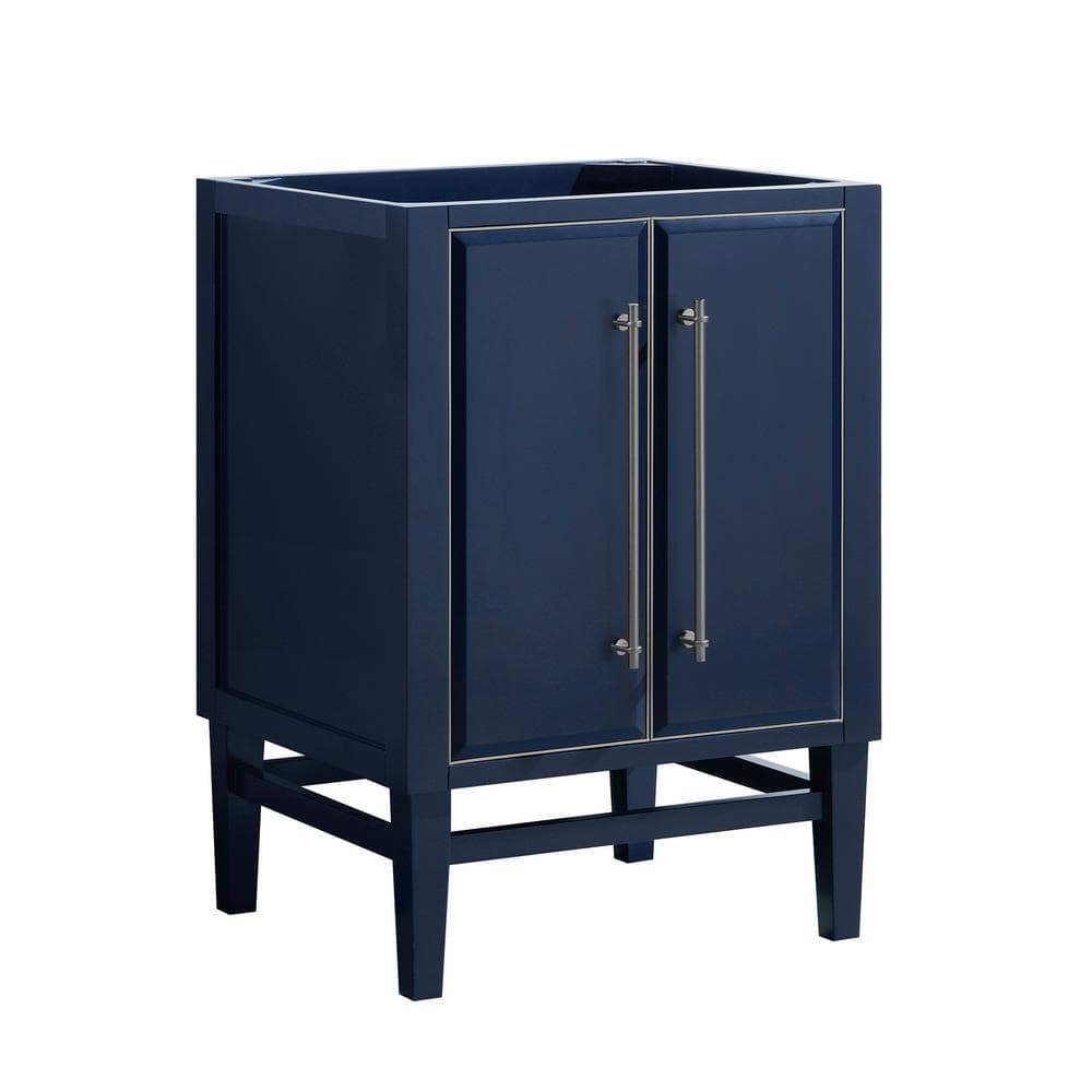 Mason 24" Navy Blue Solid Wood Single Vanity Cabinet