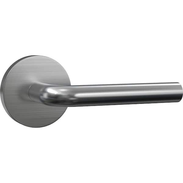 DELANEY HARDWARE Bravura 938-6 Solid Brass Satin Nickel Passage Hall/Closet Door Lever