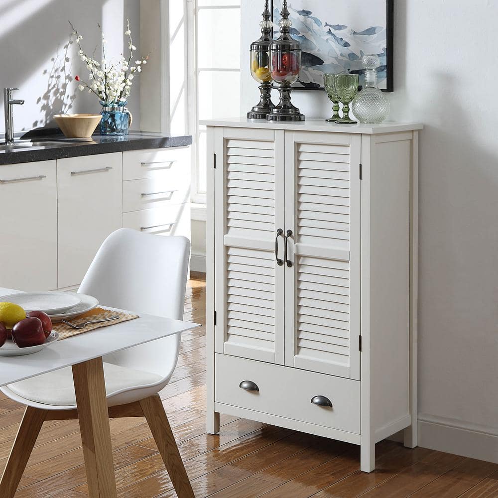 Portland Easy White Storage Cabinet