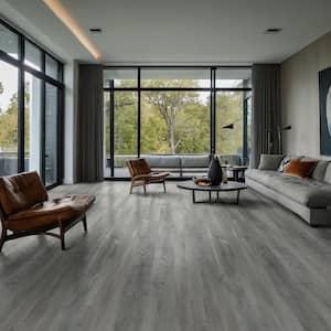 Pelican Gray 12 MIL x 7 in. x 48 in. Waterproof Click Lock Luxury Vinyl Plank Flooring (1045.88 sqft/pallet)