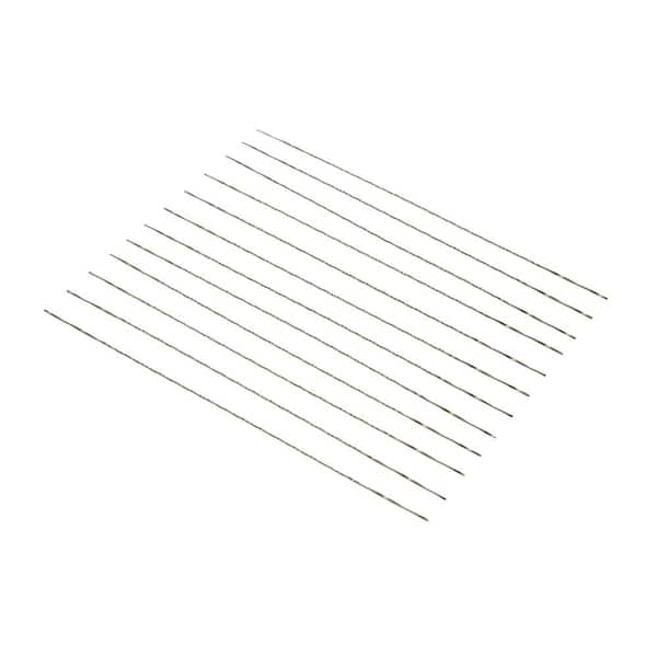 WEN #0 46 TPI Spiral Pinless 5 in. Steel Scroll Saw Blades (12-Pack)