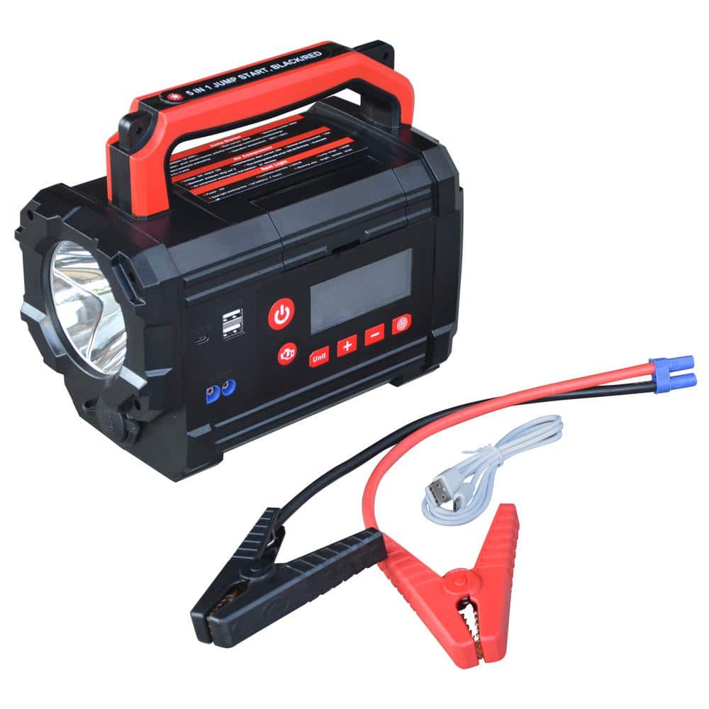5 in 1 Portable Jump Starter Power Pack 99 PSI Air Pump price history on PriceWatchPro